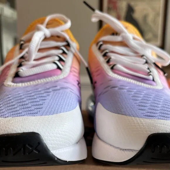 Nike Air Max 270 - Women's Size 8 - Summer Gradient - EUC - Picture 6 of 11